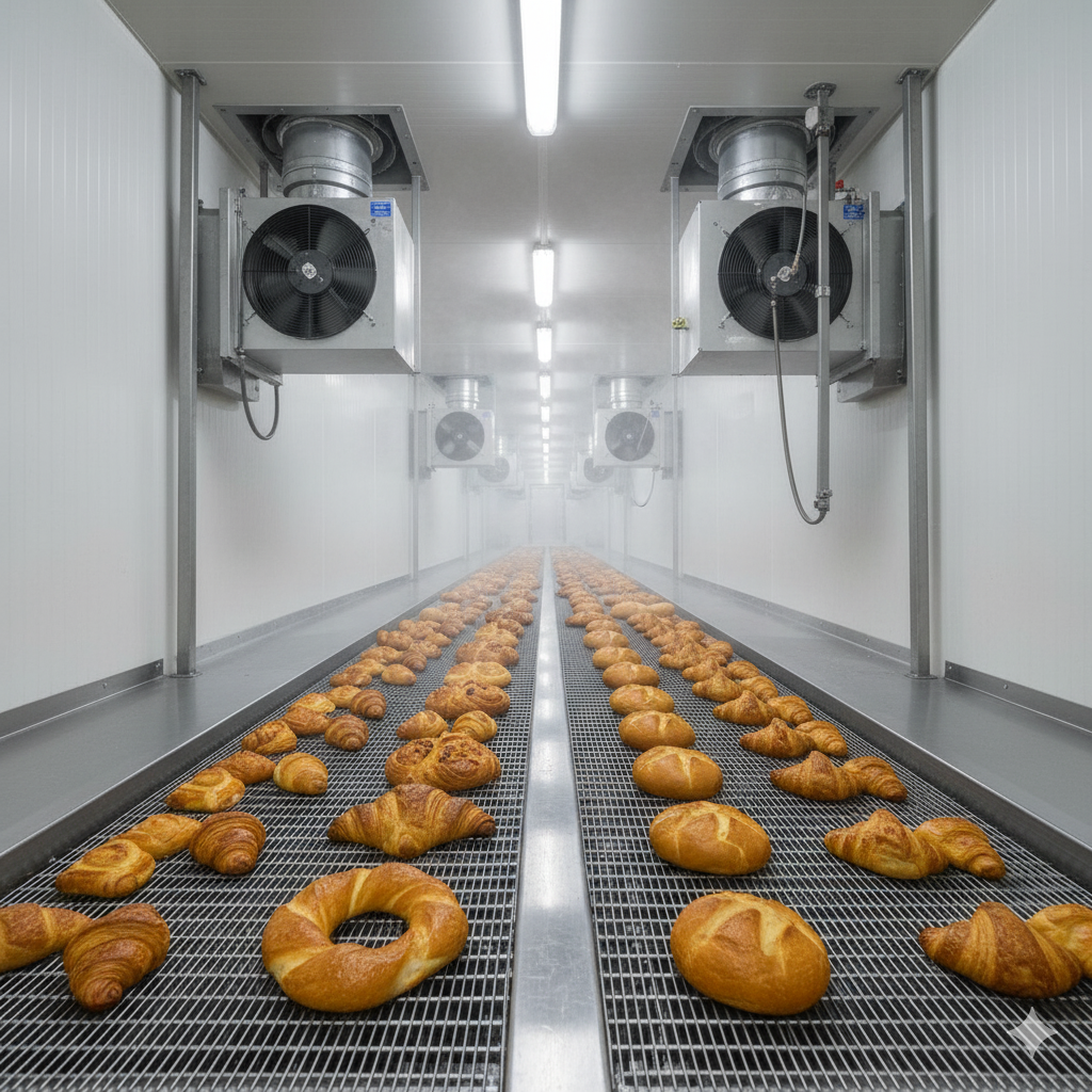 Panificadoras - Refrigeración para productos de panadería