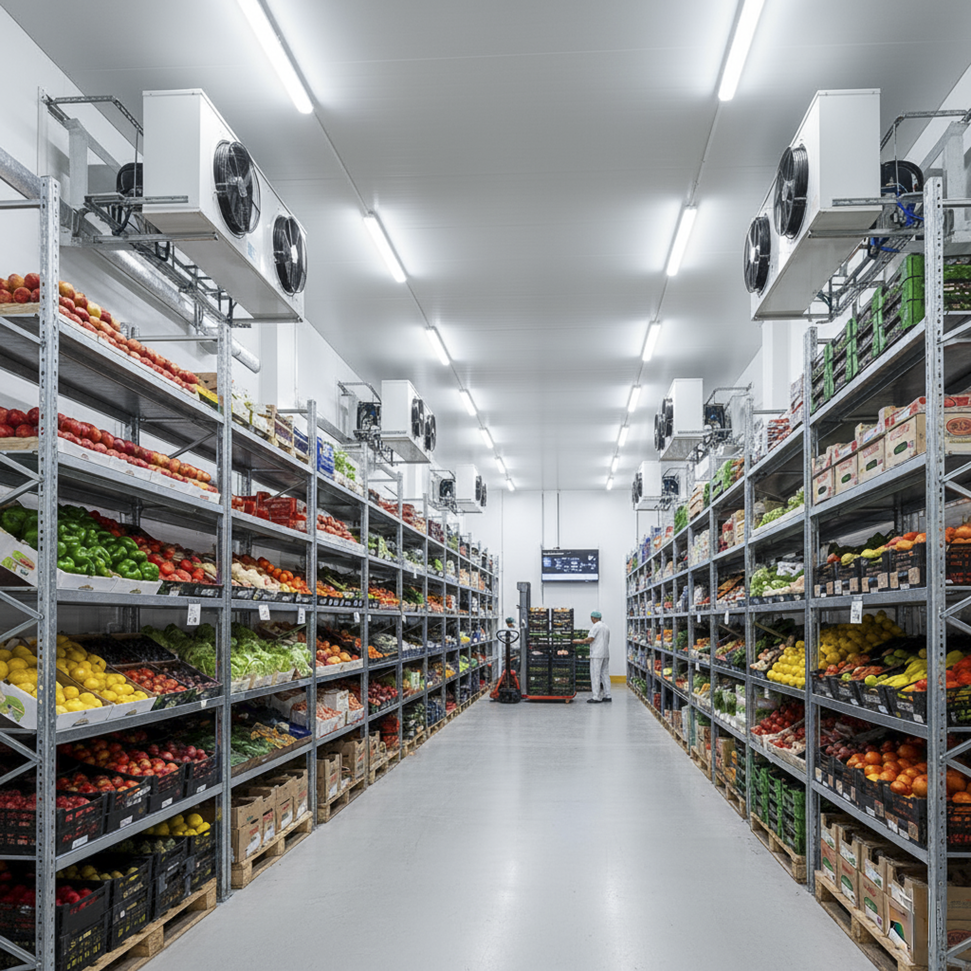 Sector Hortofrutícola - Refrigeración para frutas y verduras
