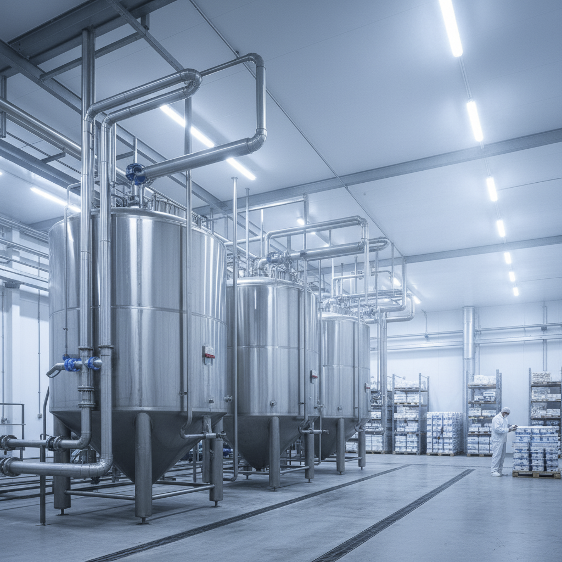 Sector Lácteo - Refrigeración para productos lácteos